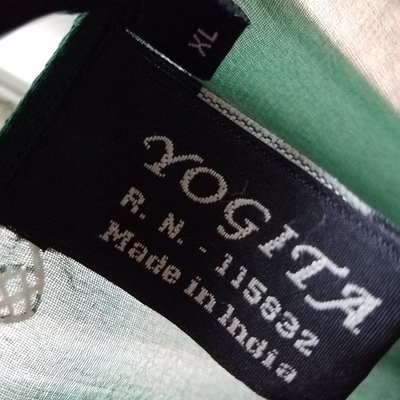 Tunic Boho Gypsy Zen Yoga Indian blouse - Picture 4 of 4